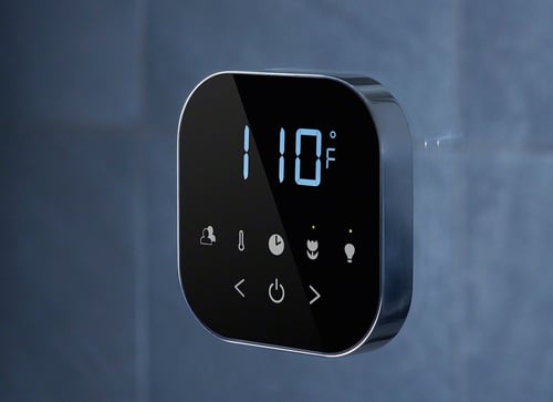 New Wireless Steam Shower Control is Easy to Install; Easy to Use