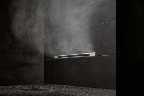 How 3 Designers Maximize Bathroom Style with the Linear SteamHead