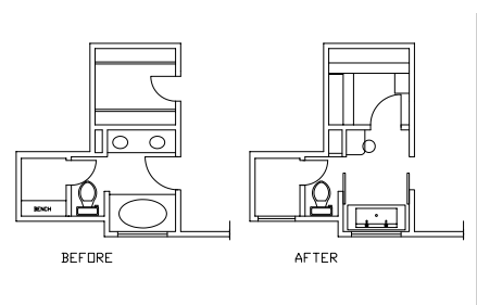 Space-Efficient Steam Shower Ideal Luxury in Small Bathroom Renovation